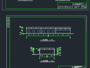 湖北省某污水廠機(jī)修倉(cāng)庫(kù)與車(chē)庫(kù)CAD施工圖平面設(shè)計(jì)圖紙資源解析